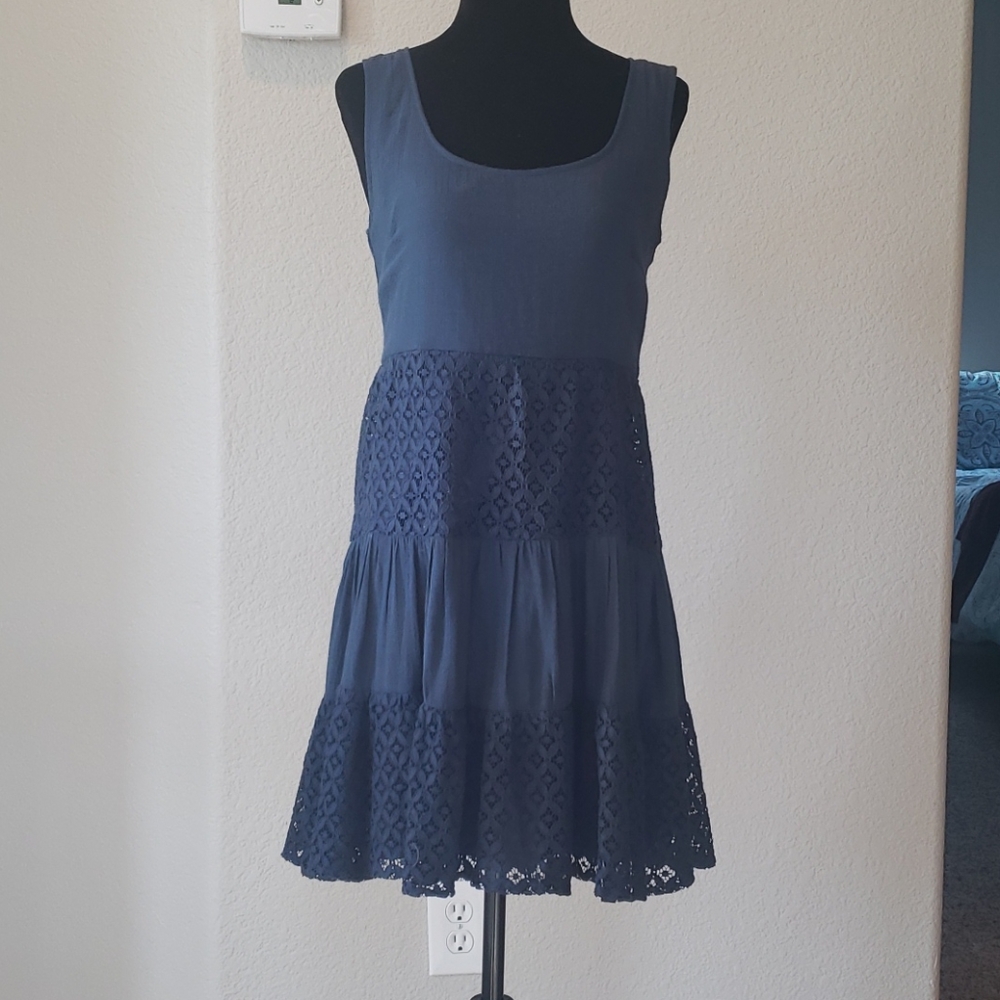 Blue dress!
